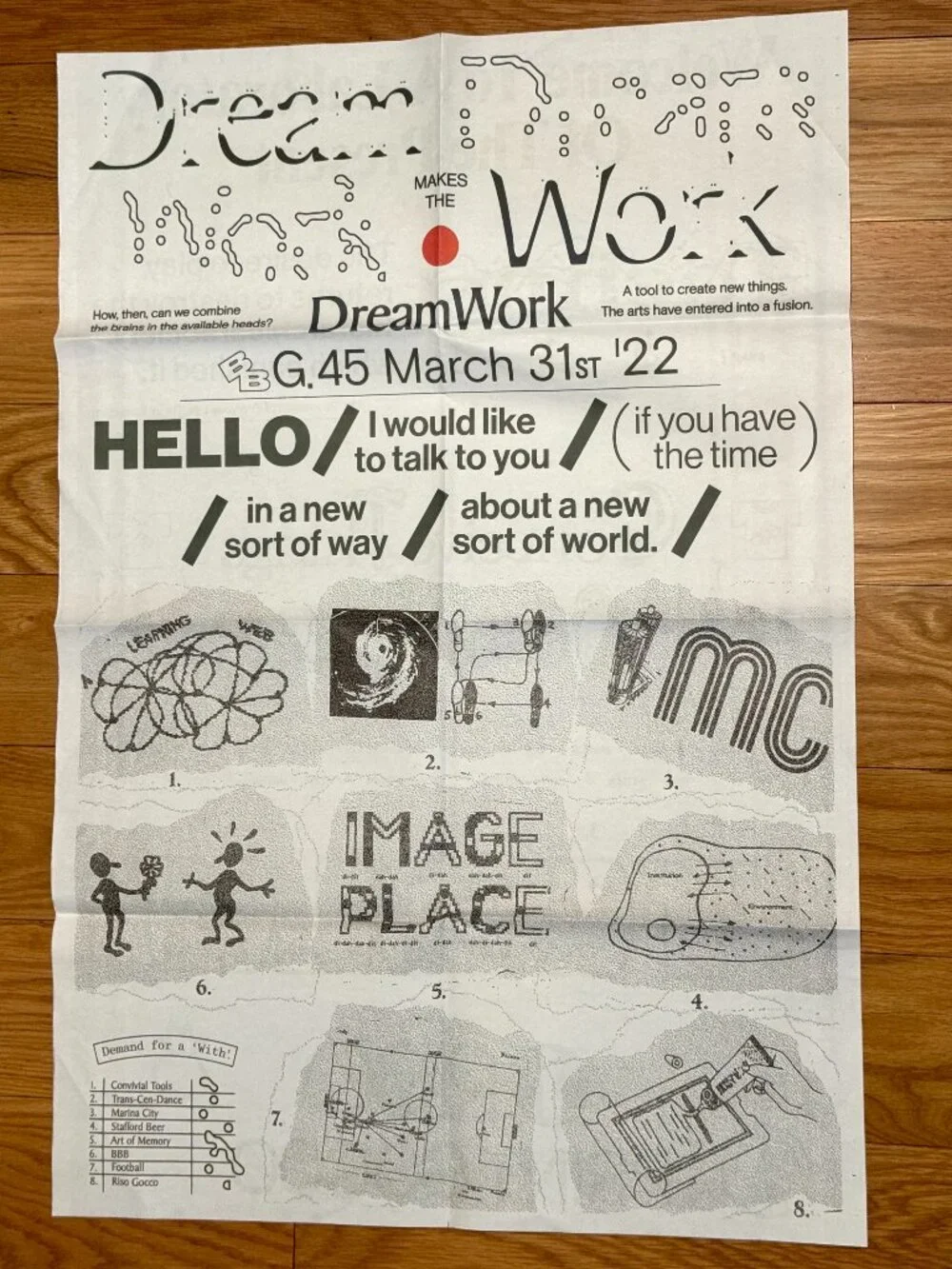 Boot Boyz vol 45 “Dream Work” Two-Sided Poster